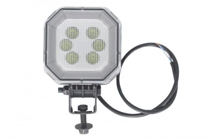 Lumina lucru (LED, 12 24V, 8W, 800lm, numar diode: 6, inaltime: 98mm, latime: 98mm, adancime: 53mm, lungime cablu: 0,2m, lumina dispersata)