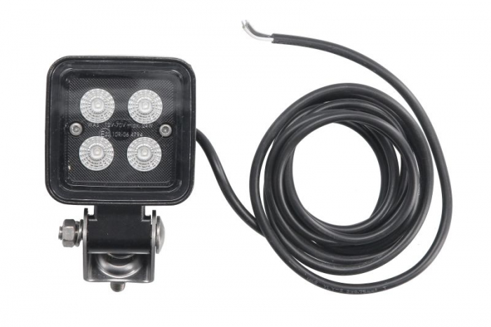 Lumina lucru (LED, numar diode: 4, inaltime: 76mm, latime: 76mm, adancime: 46mm, lungime cablu: 0,25m, lumina albastra; lumina dispersata)