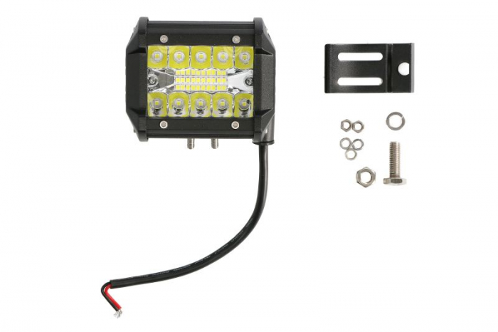 Lumina lucru (OSRAM LED, 10-30V, 60W, 5400lm, numar elemente LED: 20x3W, inaltime: 91mm, latime: 99mm, adancime: 65mm)