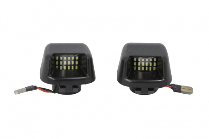 Lumina numar inmatriculare, culoare lumina: alb, 12V, cu aprobare circulatie potrivit NISSAN NAVARA, NAVARA NP300, NP300 10.04-