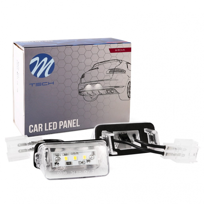 Lumina numar inmatriculare, culoare lumina: alb; set, , cu aprobare circulatie potrivit DS DS 4; CITROEN BERLINGO, BERLINGO MULTISPACE, BERLINGO/MINIVAN, C3 I, C3 PICASSO, C4 GRAND PICASSO I dupa 1993 [3]