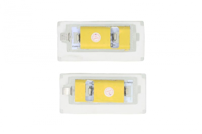 Lumina numar inmatriculare, culoare lumina: alb; set, 12V, cu aprobare circulatie potrivit MINI (R50, R53) 06.01-09.06 [2]