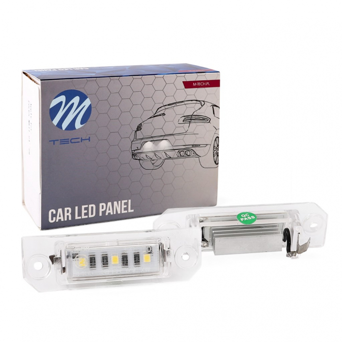 Lumina numar inmatriculare, culoare lumina: alb; set, 12V, cu aprobare circulatie potrivit VW GOLF IV 08.97-06.06 [4]