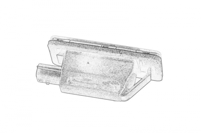 Lumina numar inmatriculare (not to dismantle) potrivit DACIA DUSTER 10.17- [2]