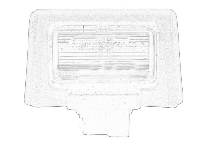 Lumina numar inmatriculare potrivit FORD TRANSIT   TOURNEO CONNECT II 09.13-11.17