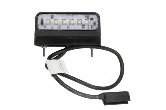 Lumina numar inmatriculare REGPOINT II (LED, 12 24V, 48x45x100mm, lungime cablu: 500mm)