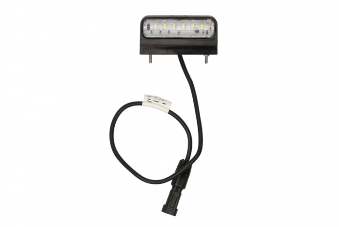 Lumina numar inmatriculare REGPOINT II (LED, 12 24V, 48x45x100mm, lungime cablu: 500mm, conector: SUPERSEAL)