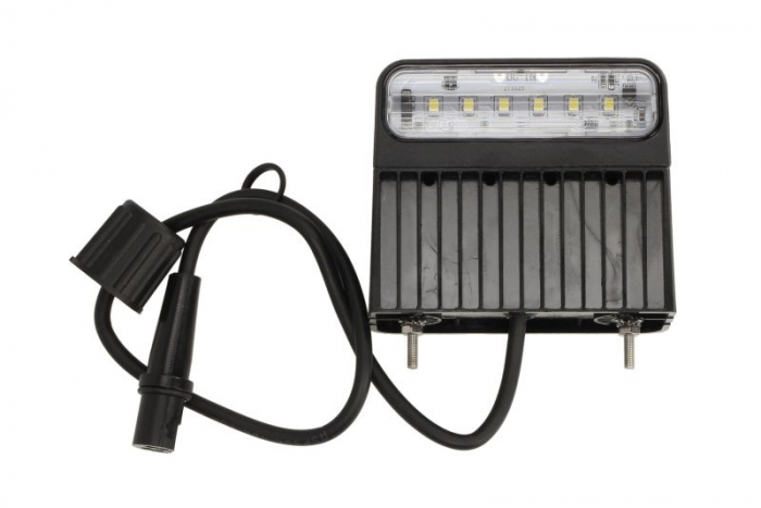Lumina numar inmatriculare REGPOINT II (LED, 12 24V, 83x45x100mm, lungime cablu: 500mm, conector: ASS2)