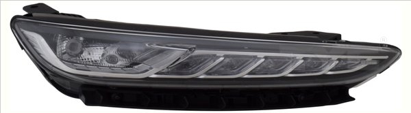 Lumina zi dreapta (LED PY21W, functii lumini: semnaizator) potrivit HYUNDAI KONA 11.17-12.21