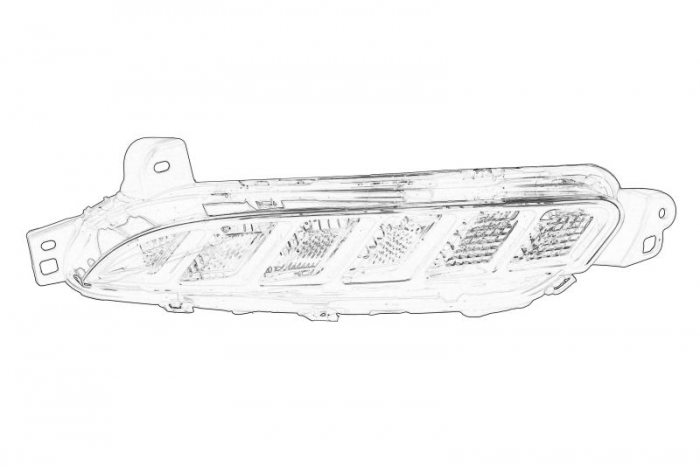 Lumina zi dreapta potrivit RENAULT ESPACE V 02.15-03.23