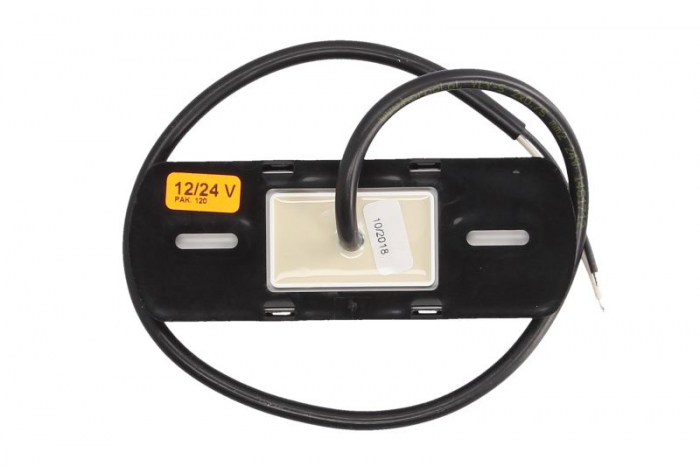 Lumini clarificare stanga/dreapta, alb, LED, inaltime 44mm; latime 122mm; adancime 19mm, suprafata, lungime cablu 500mm, 12/24V (cu reflector) [2]