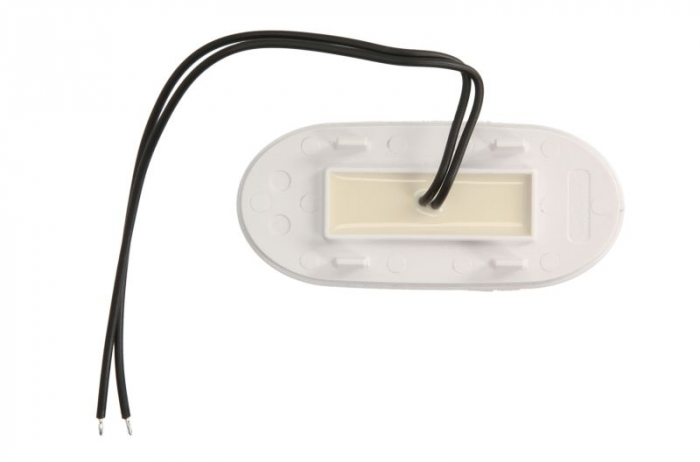 Lumini clarificare stanga/dreapta, alb, LED, inaltime 46,5mm; latime 106,5mm; adancime 21,8mm, în relief, lungime cablu 220mm, cu cuier, 12/24V [2]