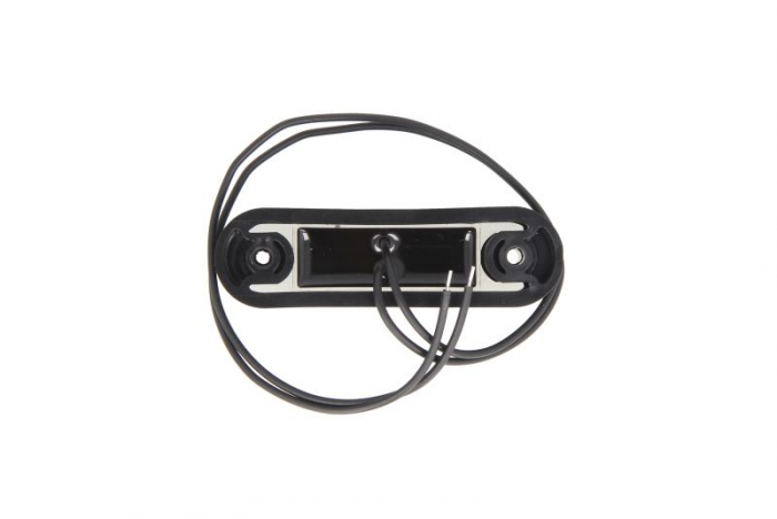 Lumini clarificare stanga/dreapta, forma: oval, alb, LED, inaltime 22,8mm; latime 79,5mm; adancime 13mm, suprafata, lungime cablu 300mm, 12/24V (in orificiu 44x17mm; oval cu saiba HOR 72) [2]