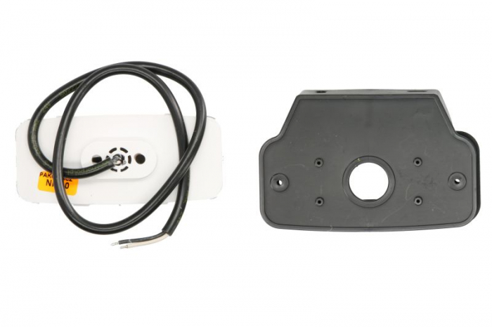 Lumini clarificare stanga/dreapta, forma: oval, alb, LED, inaltime 52mm; latime 110,8mm; adancime 20,5mm, în relief, lungime cablu 500mm, cu cuier, 12/24V (tip: neon, IP68) [2]