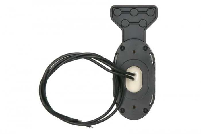 Lumini clarificare stanga/dreapta, forma: oval, alb, LED, inaltime 75mm; latime 39,5mm; adancime 31mm, în relief, lungime cablu 380mm, cu cuier, 12/24V (tip: neon, IP6K9K) [2]