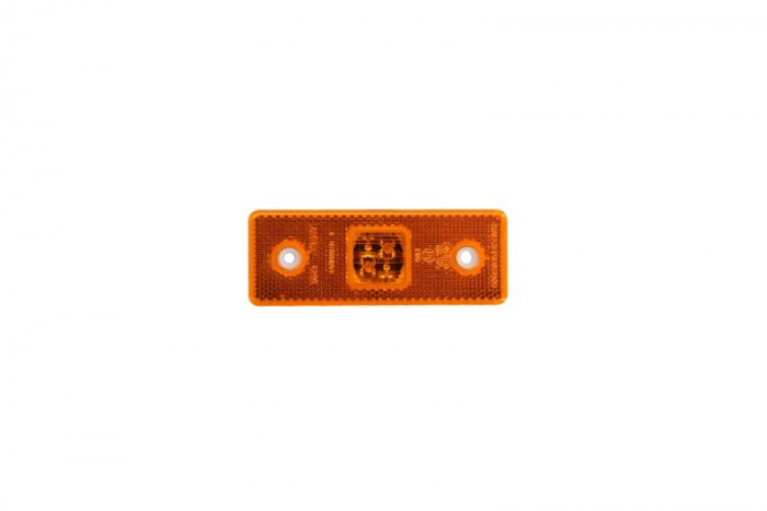 Lumini clarificare stanga dreapta, galben, LED, inaltime 41mm; latime 110mm; adancime 7 39 110mm, fixare orizontala, fara relief, 24V (cu priza)