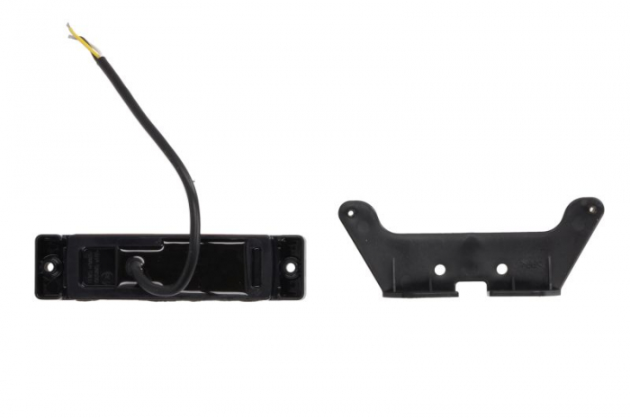 Lumini clarificare stanga/dreapta, portocaliu, LED, inaltime 32mm; latime 130mm; adancime 20mm, în relief, lungime cablu 210mm, cu cuier, 12/24V (tip: neon; cu functie de semnalizator lateral) [2]