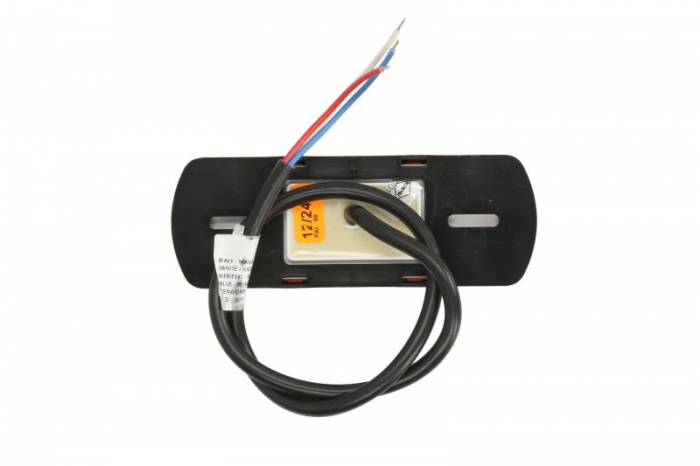 Lumini clarificare stanga/dreapta, portocaliu, LED, inaltime 44mm; latime 122mm; adancime 19mm, suprafata, lungime cablu 500mm, 12/24V (cu functie de semnalizator lateral; cu reflector) [2]