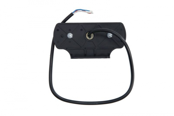 Lumini clarificare stanga/dreapta, portocaliu, LED, inaltime 44mm; latime 122mm; adancime 19mm, suprafata, lungime cablu 500mm, cu cuier, 12/24V (cu functie de semnalizator lateral; cu reflector) [2]