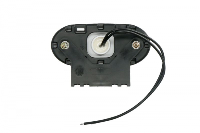Lumini clarificare stanga/dreapta, portocaliu, LED, inaltime 46,5mm; latime 106,5mm; adancime 21,8mm, în relief, lungime cablu 220mm, cu cuier, 12/24V [2]