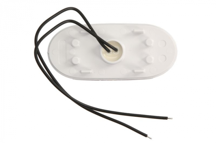 Lumini clarificare stanga/dreapta, rosu, LED, inaltime 46,5mm; latime 106,5mm; adancime 21,8mm, în relief, lungime cablu 220mm, cu cuier, 12/24V [2]