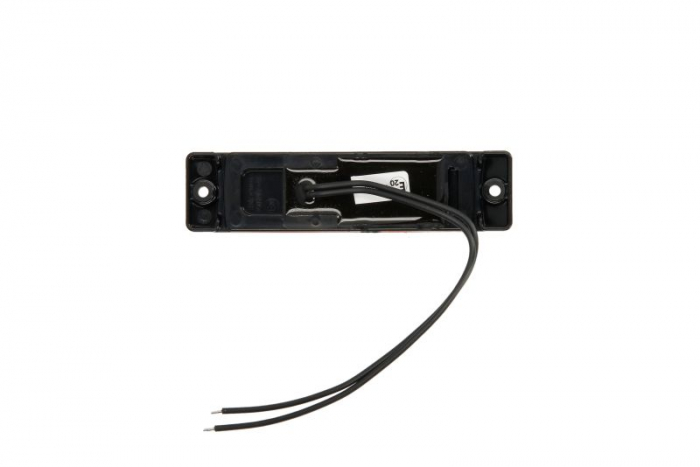 Lumini clarificare stanga/dreapta; SLIM, portocaliu, LED, inaltime 32mm; latime 130mm; adancime 12,5mm, în relief, lungime cablu 210mm, cu cuier, 12/24V (tip: neon, SLIM) [2]