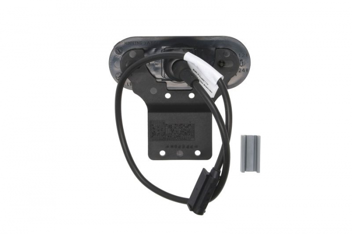 Lumini clarificare stanga/dreapta; UNIPOINT I, portocaliu, LED, inaltime 44mm; latime 119mm; adancime 18mm, în relief, lungime cablu 500mm, cu cuier, 24V (drept în relief, UNIPOINT I) [2]