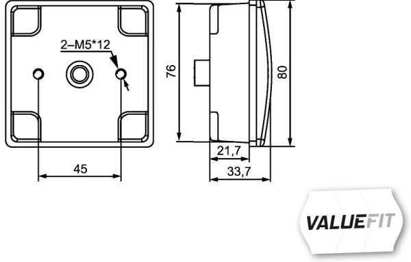 Stop tripla lampa spate stanga dreapta (LED, 12V, semnalizator, lumini stop, lumini pozitie) [2]
