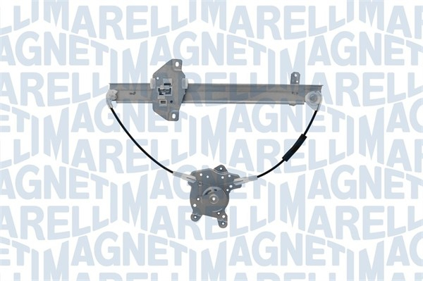 Macara geam Spate Dreapta (electric, fara motoras, numar usi: 4) potrivit MITSUBISHI LANCER VI, LANCER VII 09.95-08.03 [3]