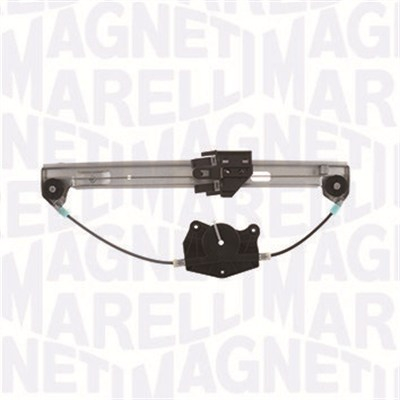 Macara geam Spate Dreapta (electric, fara motoras, numar usi: 4) potrivit VW BORA, BORA I, GOLF IV 08.97-12.13 [3]
