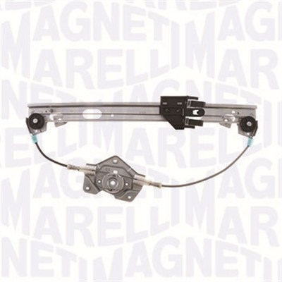 Macara geam Spate Dreapta (electric, fara motoras, numar usi: 4) potrivit VW GOLF V 10.03-07.09 [3]