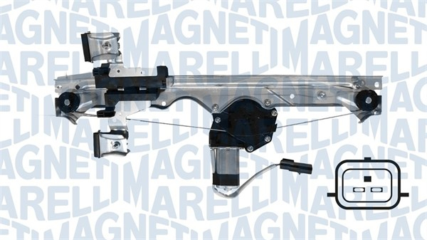 Macara geam Spate Stanga (electric, cu motor, numar usi: 4) potrivit JEEP GRAND CHEROKEE III 10.04-12.10 [3]