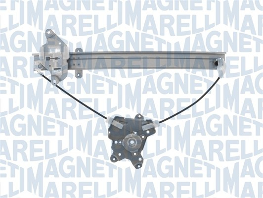 Macara geam Spate Stanga (electric, fara motoras, numar usi: 4) potrivit MITSUBISHI LANCER VII 06.00-12.13 [3]