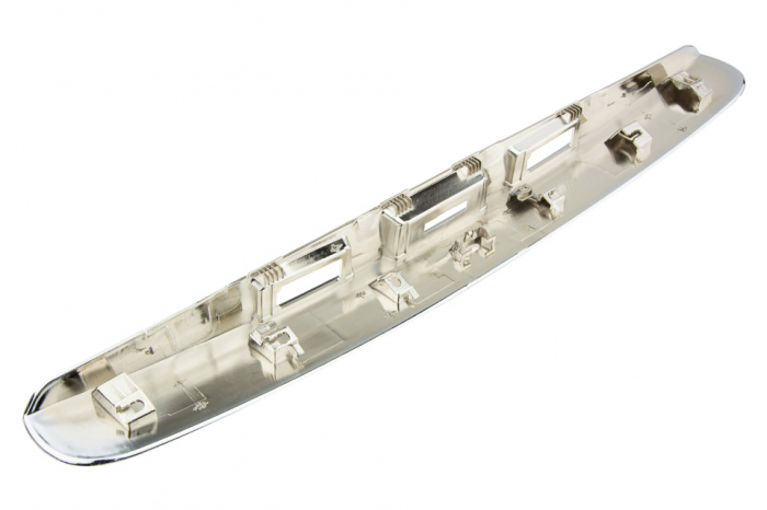 MÂNER BANDA CLAPETEI DIN SPATE NISSAN QASHQAI 2006-2013/CU ORIFICIU PENTRU CHEIA INTELINGETĂ-CROMAT/ 90812-JD00H [2]