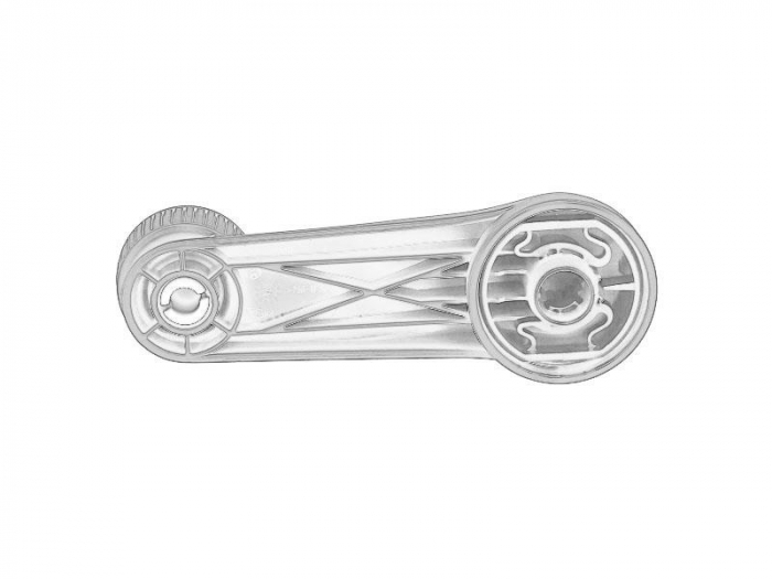 Maner macara geam stanga/dreapta MERCEDES SPRINTER 2-T 901, 902 SPRINTER 3-T 903 SPRINTER 4-T 904 VITO 638 intre 1995-2006 [2]