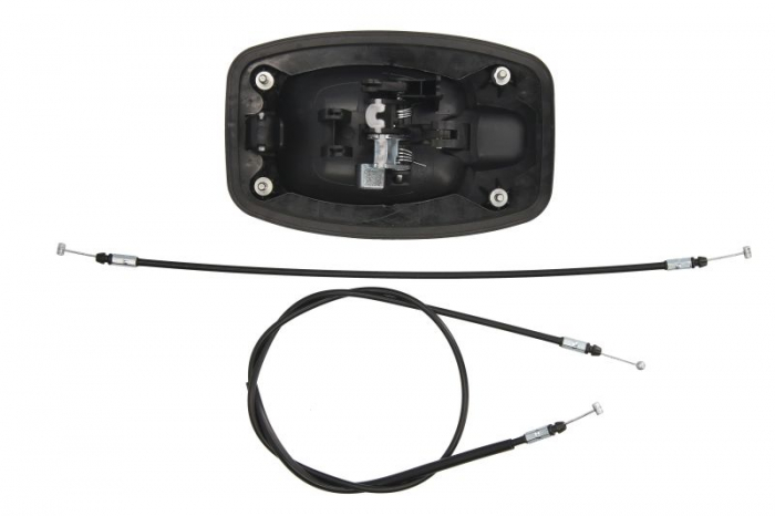 Maner usa culisanta stanga/dreapta exterior potrivit CITROEN JUMPER; FIAT DUCATO; IVECO DAILY; PEUGEOT BOXER 2006-2019 - cu cabluri negru [2]