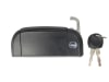Maner usa fata stanga exterior potrivit VW TRANSPORTER IV 1990-2003 - cu chei, cu incuietoare, negru [3]