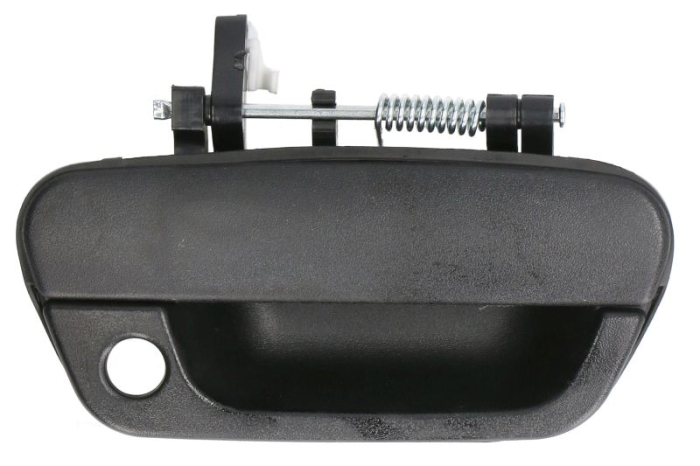 Maner usa fata dreapta exterior, textura neagra potrivit CHEVROLET SPARK, SPARK MATIZ 01.07-11.15