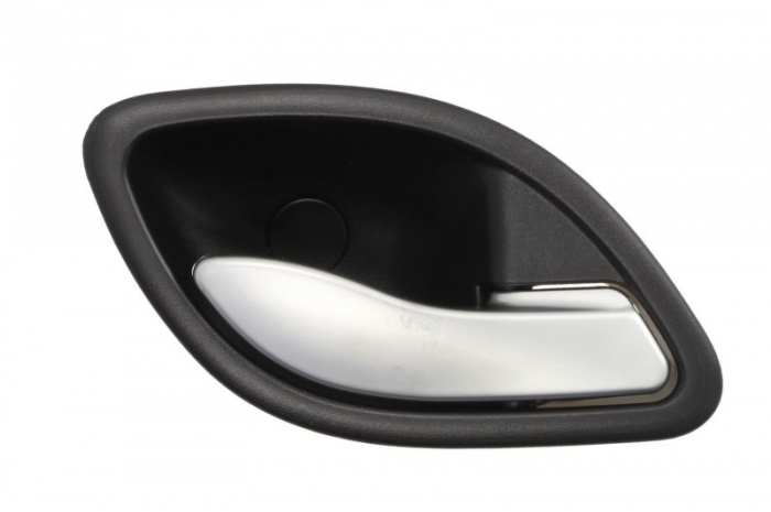 Maner usa fata spate dreapta interior, argintiu negru potrivit renault espace iv, espace v, laguna ii, vel satis 1.6-3.5 dupa 2001