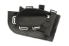 Maner usa Fata/Spate Dreapta interior negru potrivit PEUGEOT 206 1.1-2.0D dupa 1998 [3]