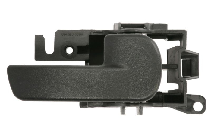 Maner usa fata spate dreapta interior, textura neagra potrivit NISSAN NAVARA D40 01.05-01.15