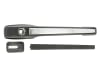 Maner usa Fata Stanga exterior, cu locas incuietoare, crom/negru potrivit VW CADDY I, GOLF II, JETTA II, PASSAT B2, POLO, POLO CLASSIC, POLO II, SCIROCCO 0.9-2.2 1979-1994 [3]