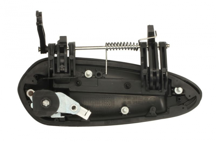 Maner usa Fata Stanga exterior, cu locas incuietoare, grunduit negru potrivit ABARTH GRANDE PUNTO, PUNTO, PUNTO EVO; FIAT GRANDE PUNTO, PUNTO, PUNTO EVO 0.9-1.9D dupa 1999 [2]