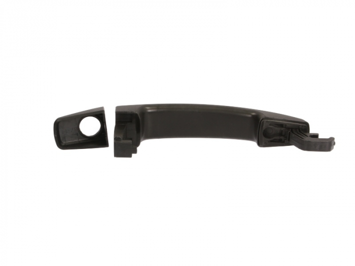 Maner usa fata stanga exterior potrivit OPEL ASTRA, CORSA, ZAFIRA 2004-2014 - cu locas incuietoare negru/grunduit [2]