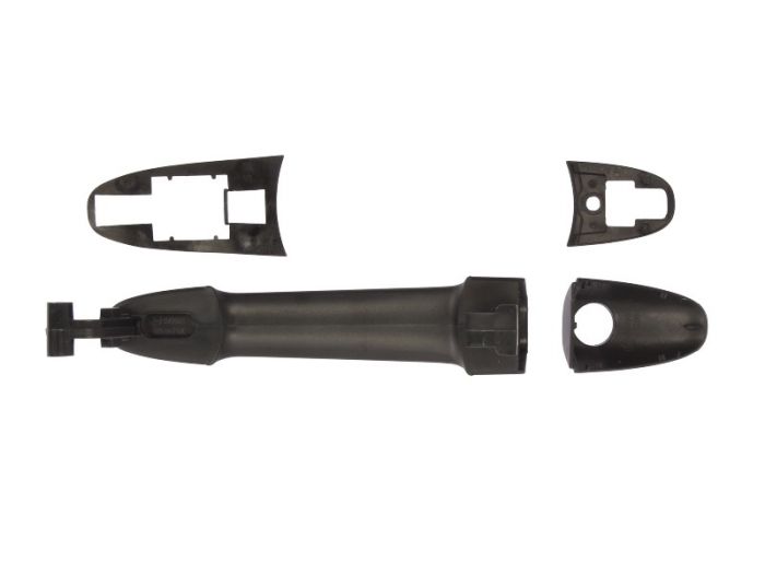 Maner usa fata stanga exterior, cu locas incuietoare negru MERCEDES SPRINTER 3,5-T 906, SPRINTER 3-T 906, SPRINTER 4,6-T 906, SPRINTER 5-T 906; VW CRAFTER 30-35, CRAFTER 30-50 dupa 2006 [2]