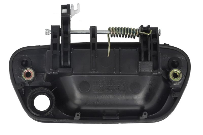 Maner usa fata stanga exterior, textura neagra potrivit CHEVROLET SPARK, SPARK/MATIZ 01.07-11.15 [2]