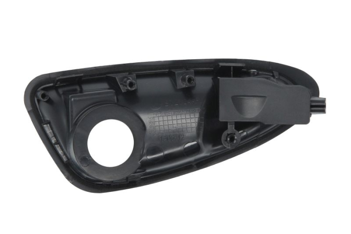 Maner usa fata stanga interior, negru/argintiu potrivit SEAT IBIZA IV 6J, IBIZA IV 6P 03.08-06.17 [2]