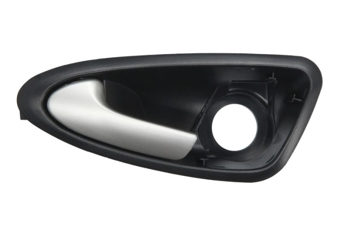 Maner usa fata stanga interior, negru argintiu potrivit SEAT IBIZA IV 6J, IBIZA IV 6P 03.08-06.17