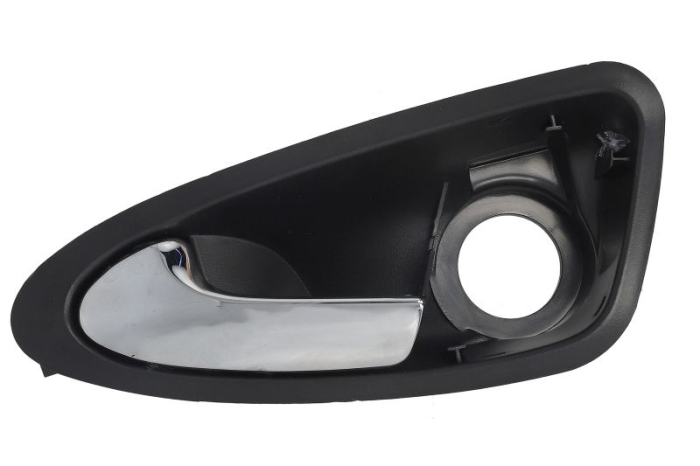 Maner usa fata stanga interior, negru crom potrivit SEAT IBIZA IV 6J, IBIZA IV 6P 03.08-06.17