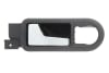 Maner usa fata stanga interior, negru/crom VW BORA, GOLF IV intre 1997-2006 [3]